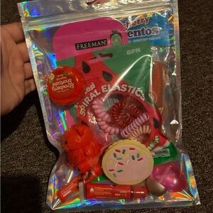 Party Favor Set with Red and Pink Accessories